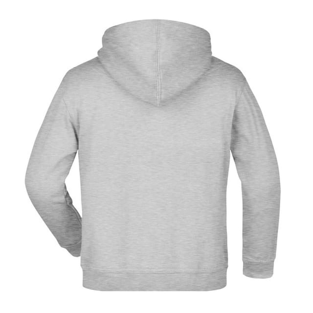 James and Nicholson James and Nicholson Men's Moisture Wicking Hoodie in Grey - 2