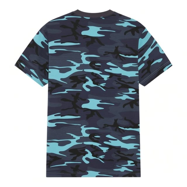 Scum Scum Men's Essentials Camo T-Shirt in Blue - 2