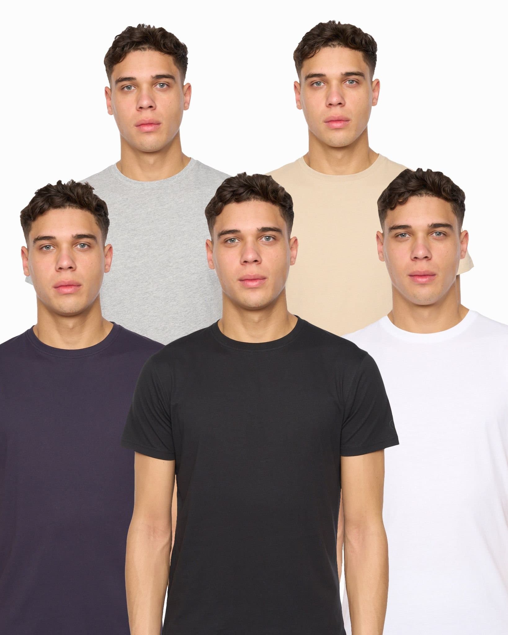 Duck&Cover Duck&Cover Men's Frankinz T-Shirt 5pk