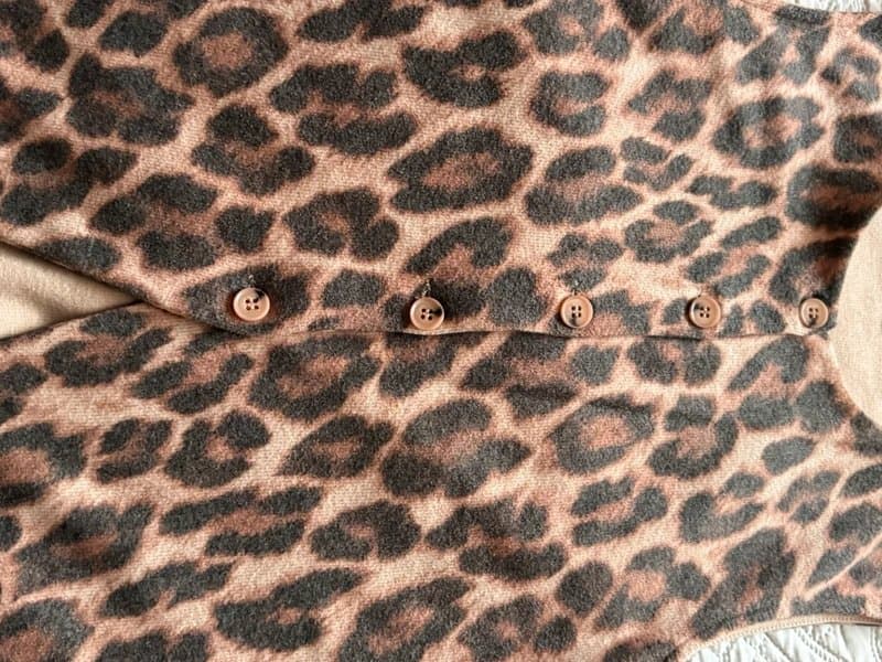 New Look Leopard Print Waistcoat