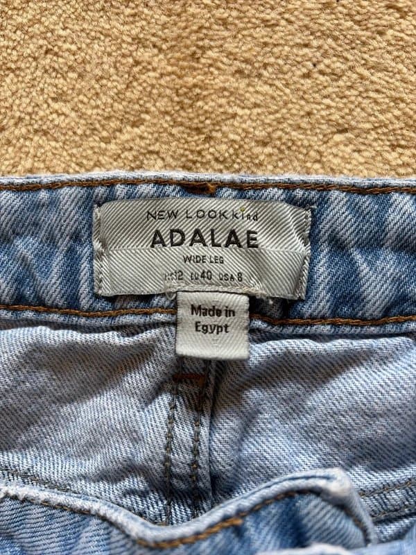 New Look Wide leg jeans size 12