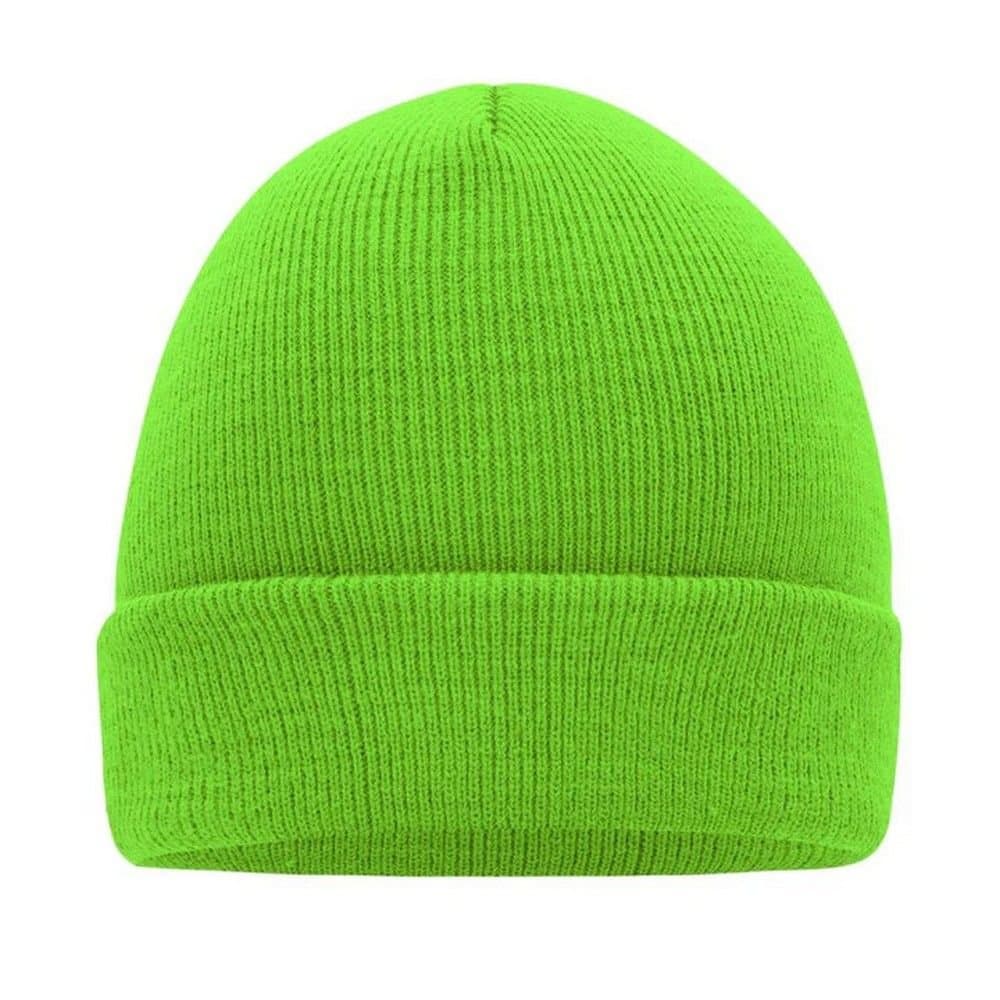 Myrtle Beach Myrtle Beach Men's Knitted Beanie in Bright Green