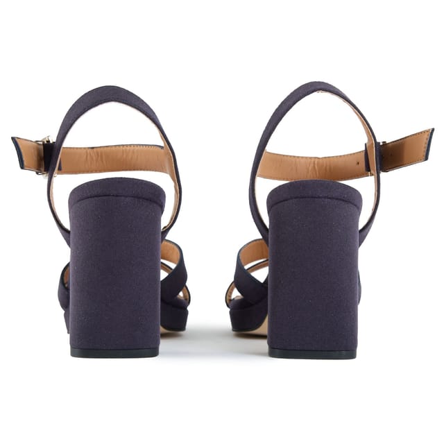 V.GAN V.GAN Women's Tulsi Platform Heel Sandals in Blue - 3
