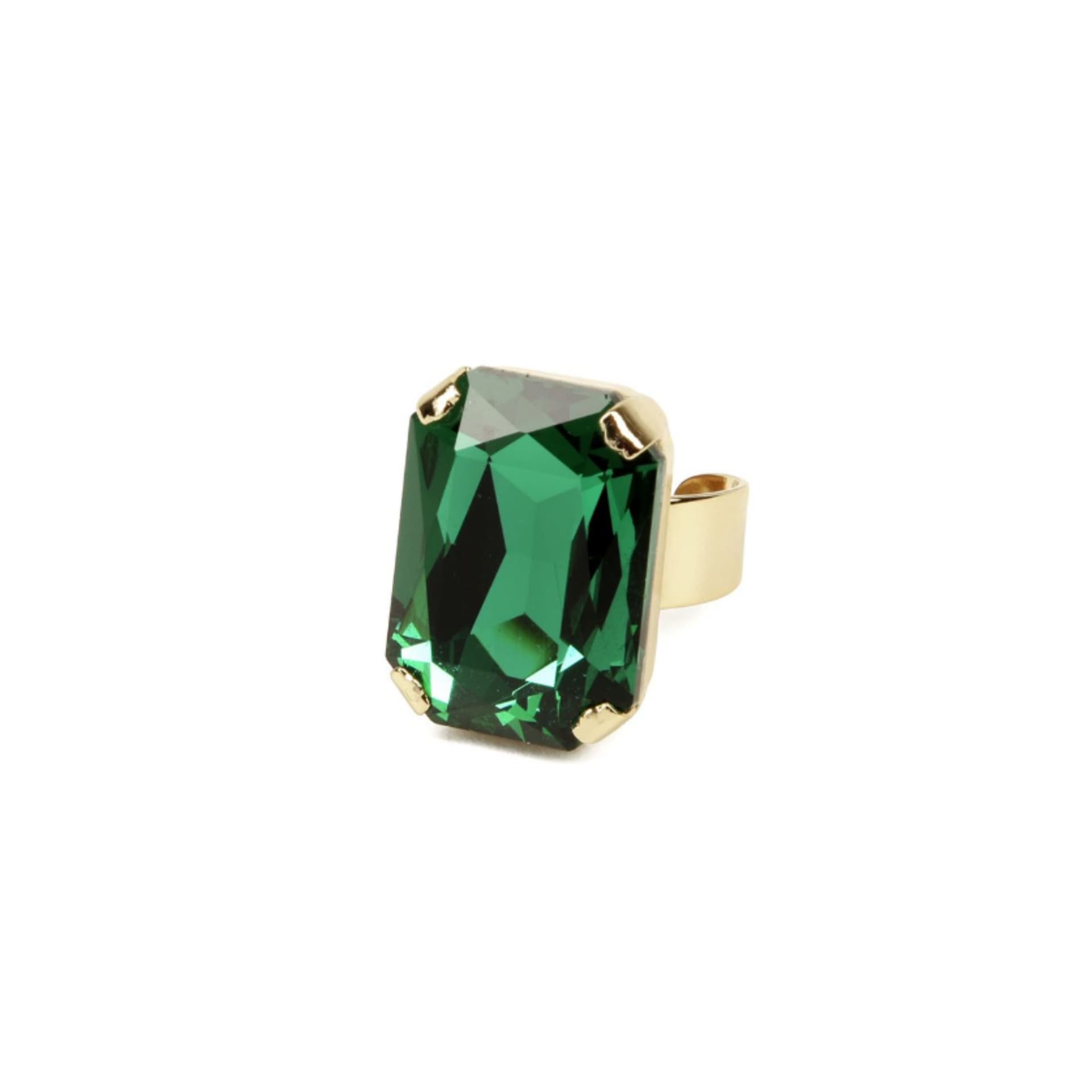 Addicted 2 Addicted 2 Women's Celeste Ring With Emerald Crystal