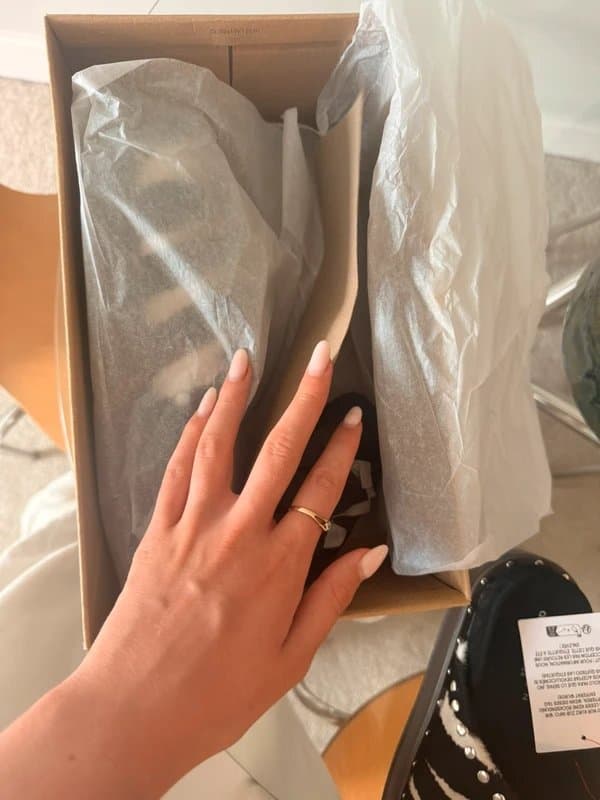 ASOS Design Real leather mules