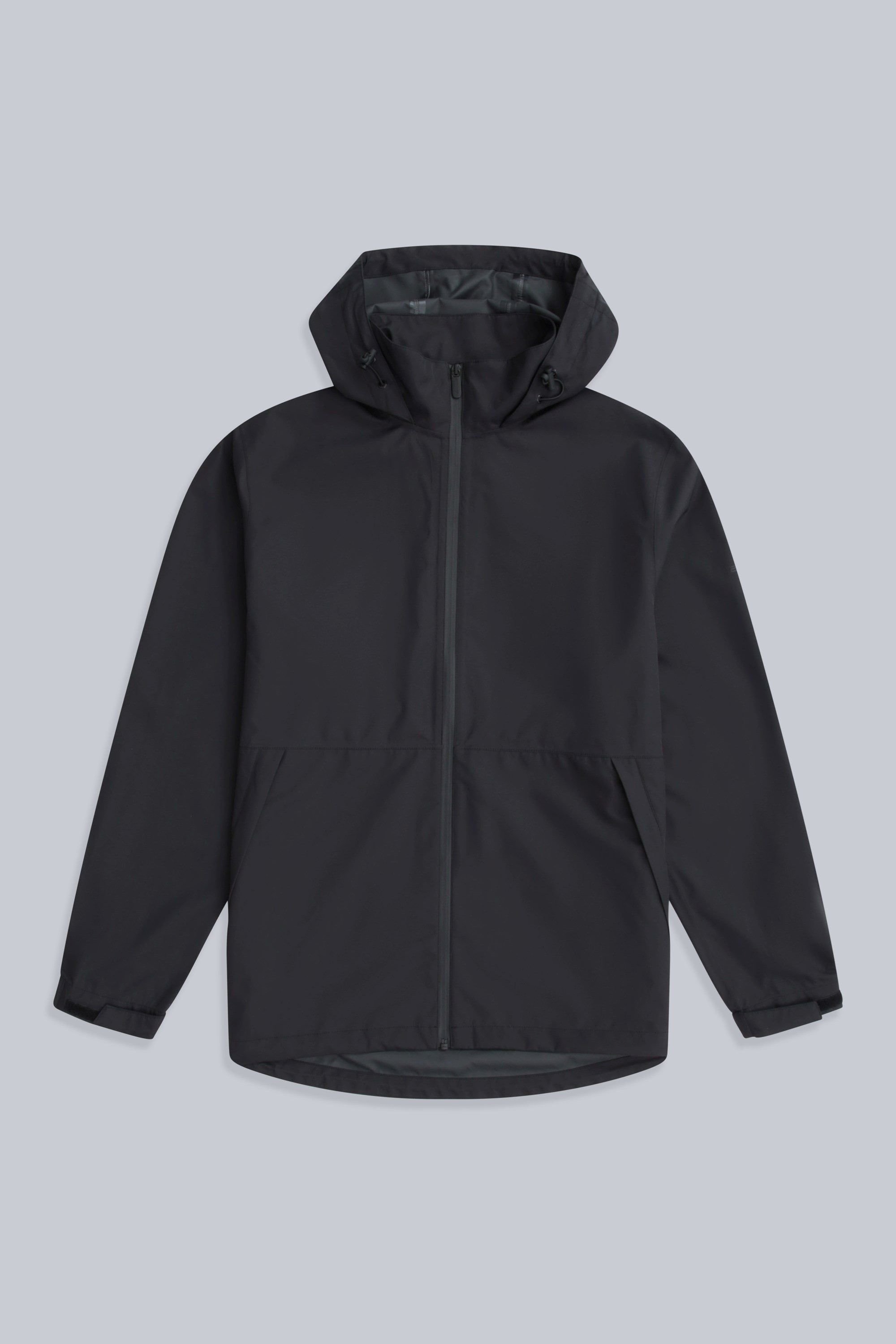 Animal Animal Men's 'Pace' Waterproof Adjustable Hood Outdoors Packable Jacket in Black - 3