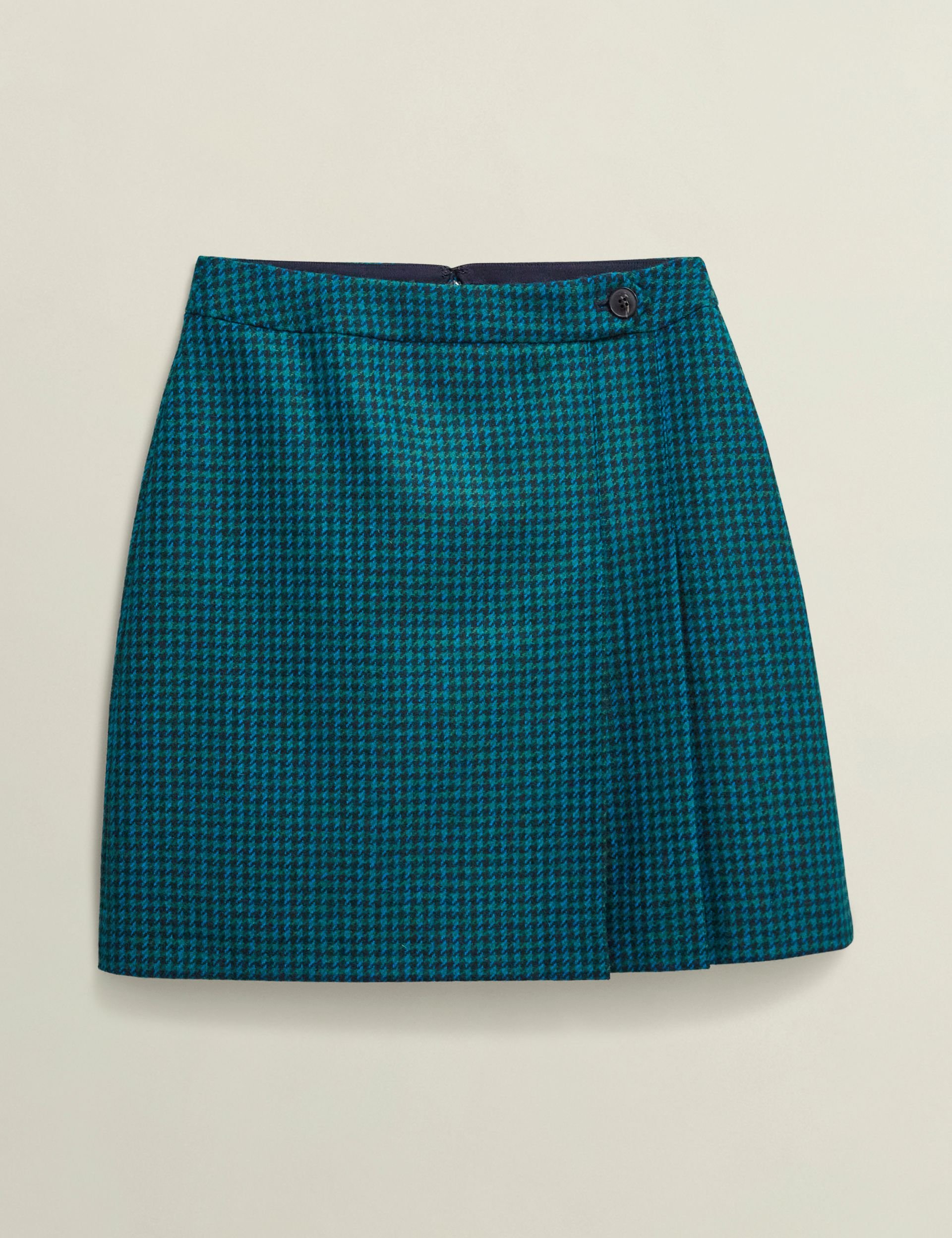 Hobbs London Hobbs London Women's Leah Kilt Skirt in Teal - 2