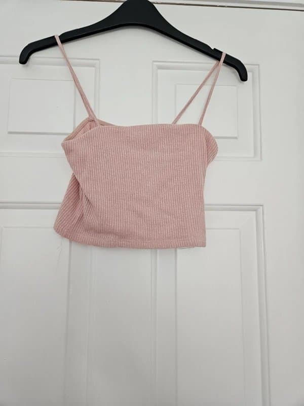 Bershka Bershka 2 piece cropped vest top and cardigan