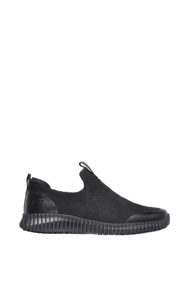 Skechers Skechers Men's Cessnock Colleton Slip Resistant Shoe in Black - 3