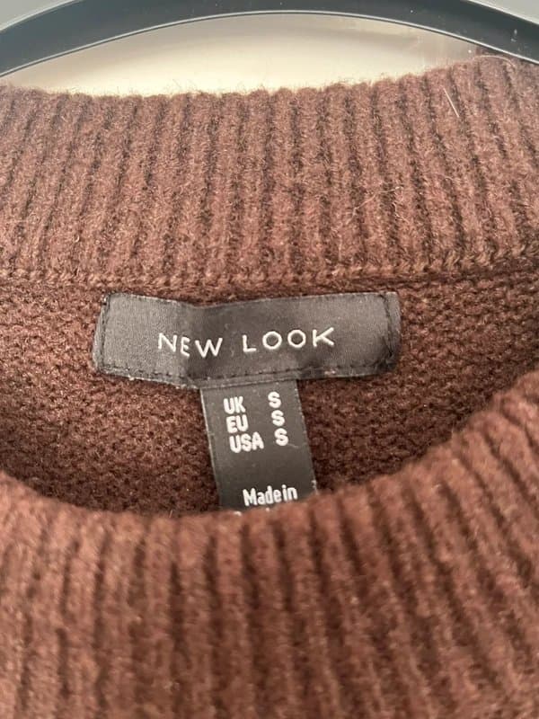 New Look New Look Chocolate Brown Knitted Lounge Set Co Ord Size S-M