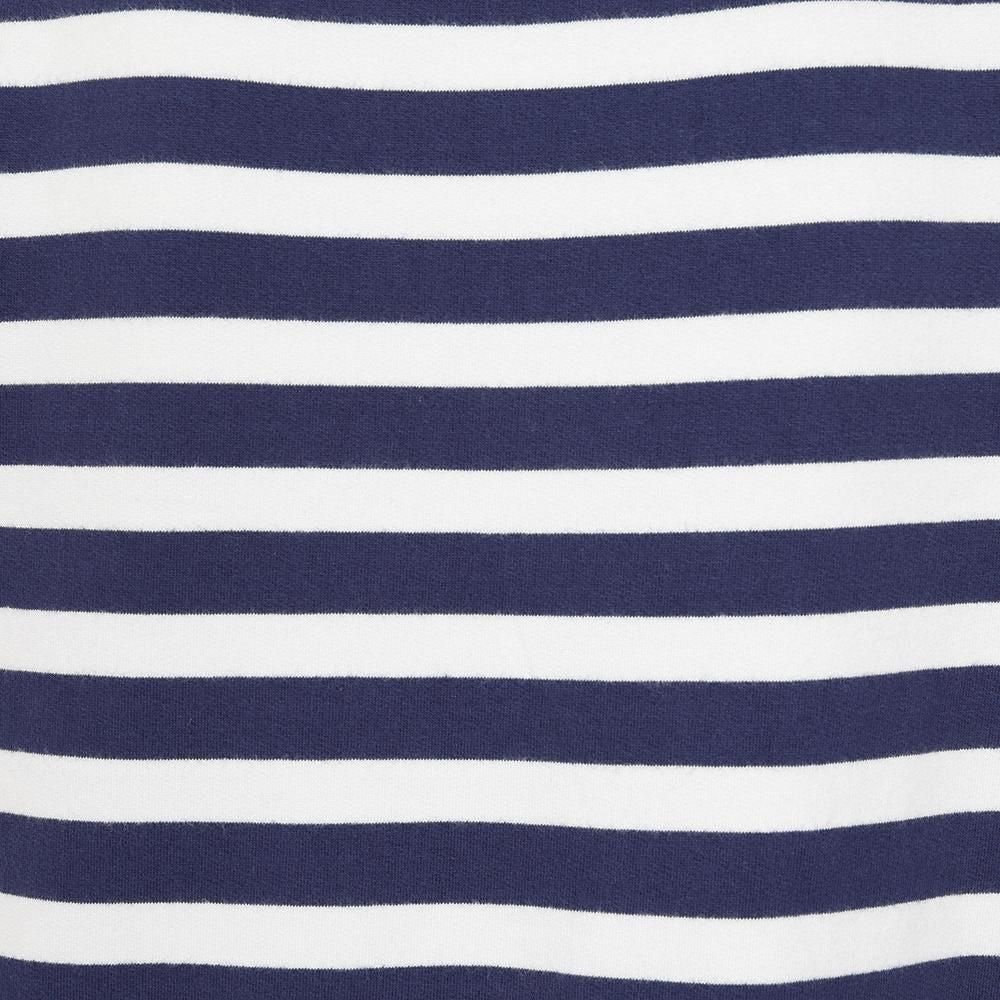 Lazy Jacks Lazy Jacks Women's Striped Crew Neck Sweatshirt in Dark Blue - 3