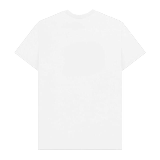Powerpuff Girls Powerpuff Girls Men's Faded Heart T-Shirt in White - 2