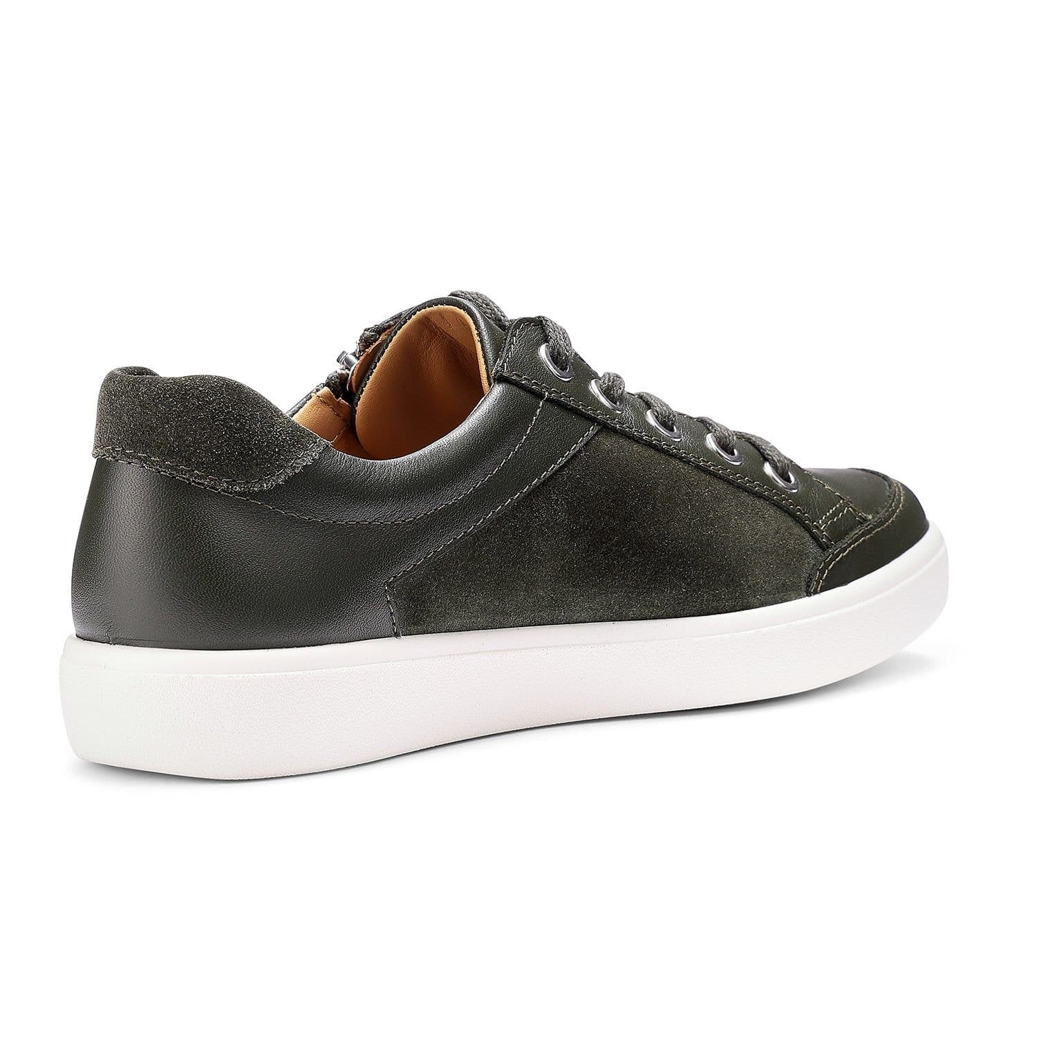 Hotter Hotter Women's Extra Wide 'Chase II' Trainers in Dark Green - 4