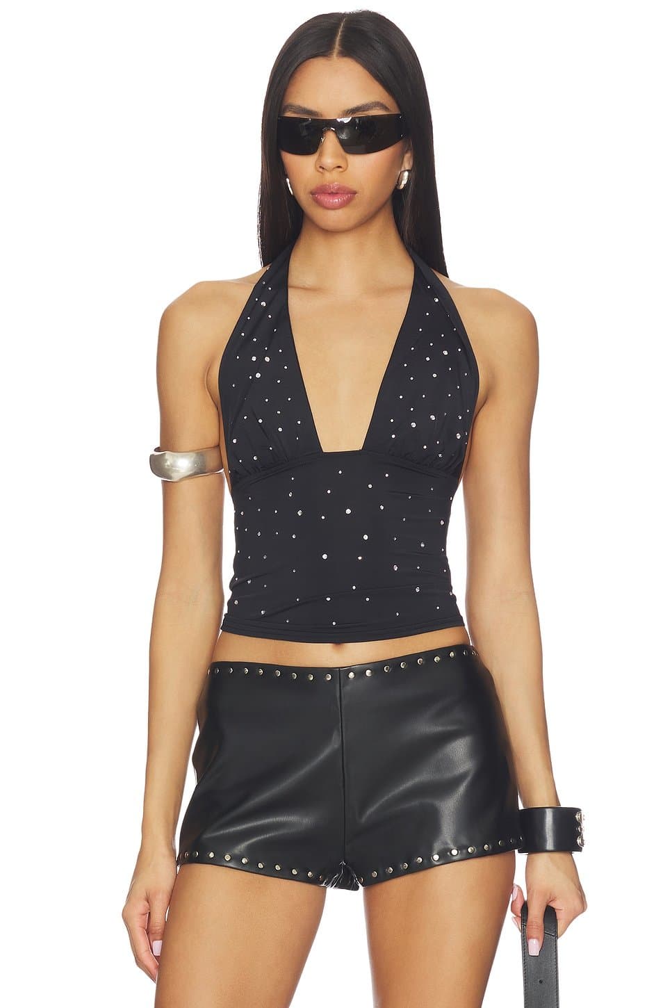 revolve Sheren Studded Top