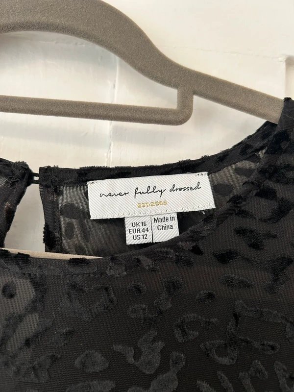 Never Fully Dressed Never fully dressed black maxi dress - 1