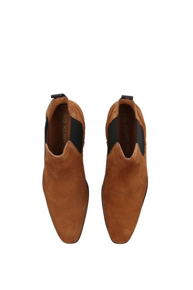 KG Kurt Geiger KG Kurt Geiger Men's 'Pax' Suede Boots in Tan - 2