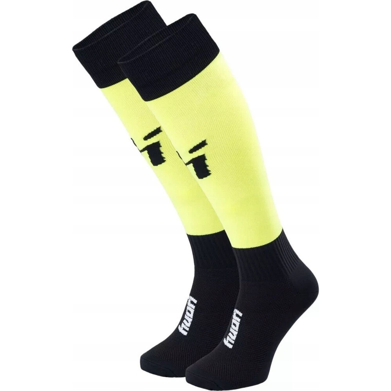 Huari Huari Men's Football Socks in Bright Yellow