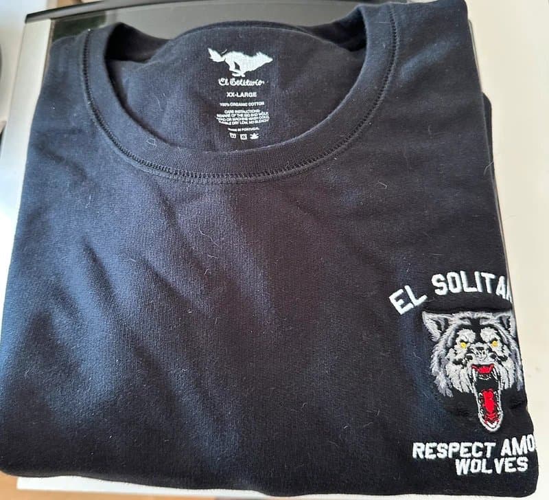 El solitario El Solitario Embroidered Sweatshirt size UK 2XL