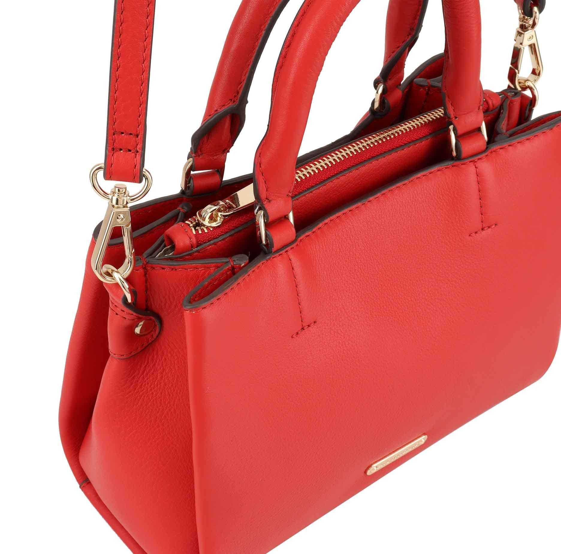 Paul Costelloe Paul Costelloe Women's Alna Leather Multi Way Bag in Light Red - 4