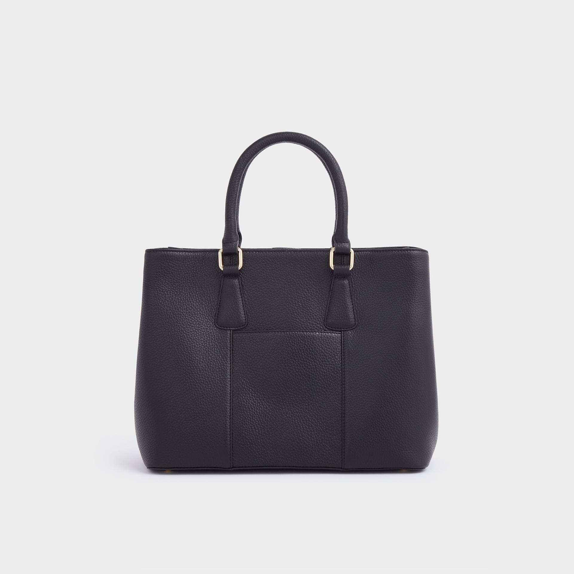 OSPREY LONDON OSPREY LONDON Women's The Adaline Leather Work Bag in Black - 4