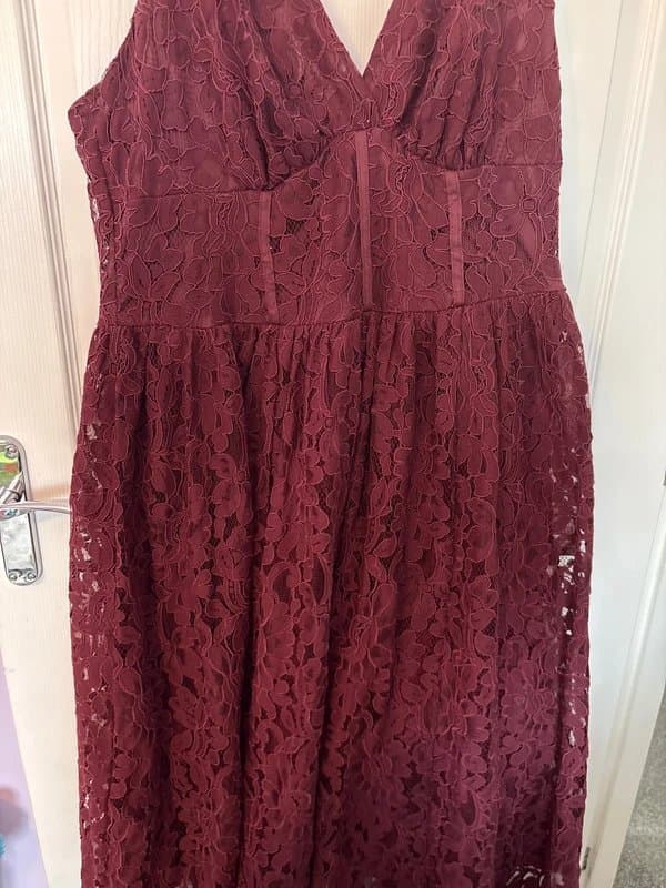 New Look New look lace corset midi dress size 20