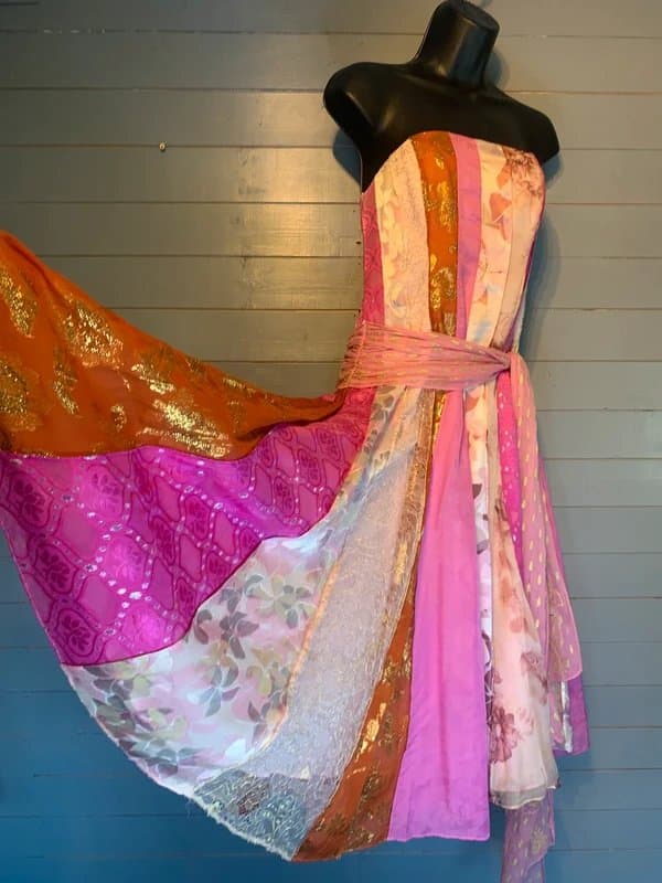 Monsoon Stunning Monsoon silk blend fairycore prom occasion dress UK 10