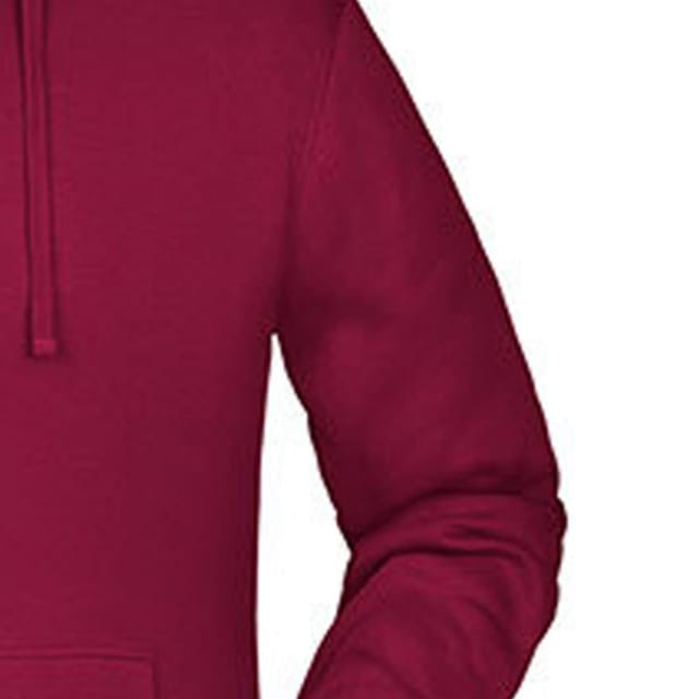 James and Nicholson James and Nicholson Men's Promo Hoodie in Wine - 2