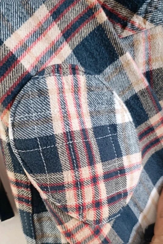 Superdry Red & Blue Flannel Oversized Workwear Shirt XXL