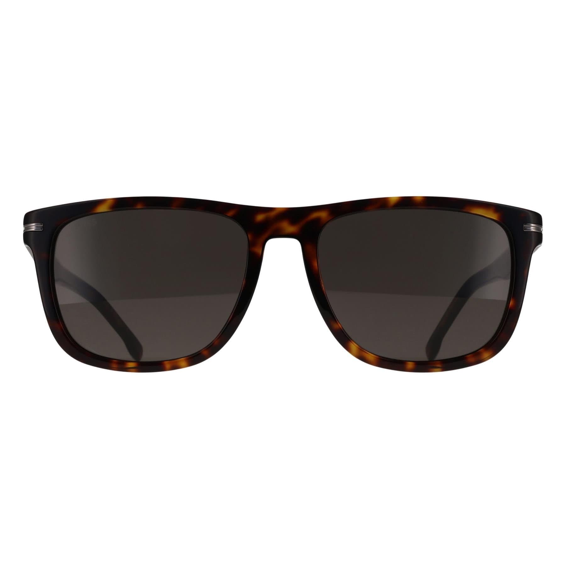 Hugo Boss Hugo Boss Men's Rectangle Havana Brown BOSS 1626/S