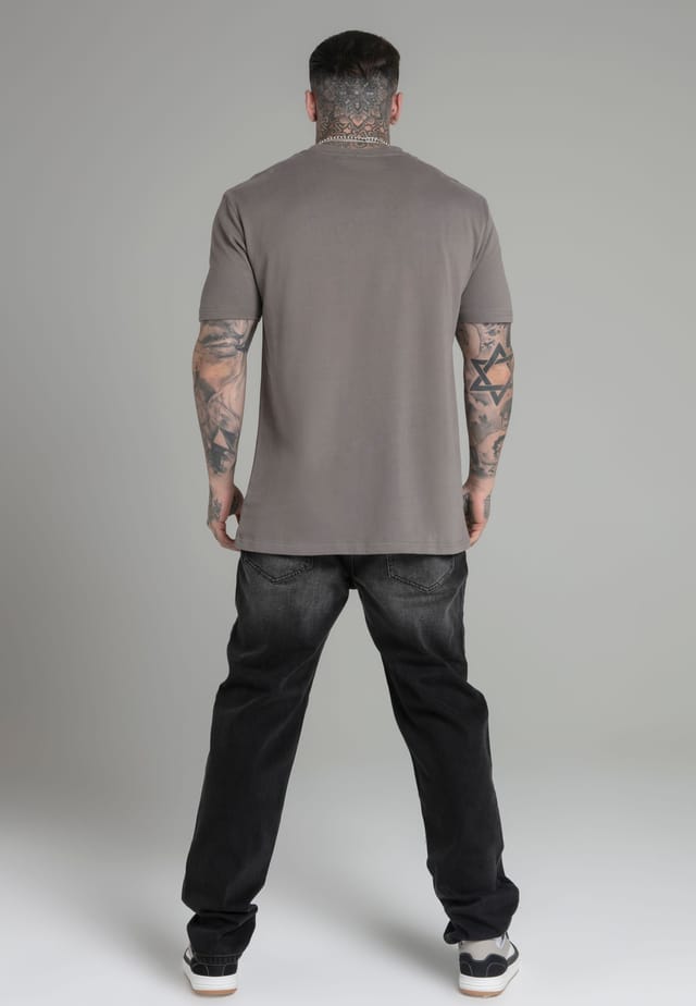 SikSilk SikSilk Men's Graphic T-Shirt in Brown - 3