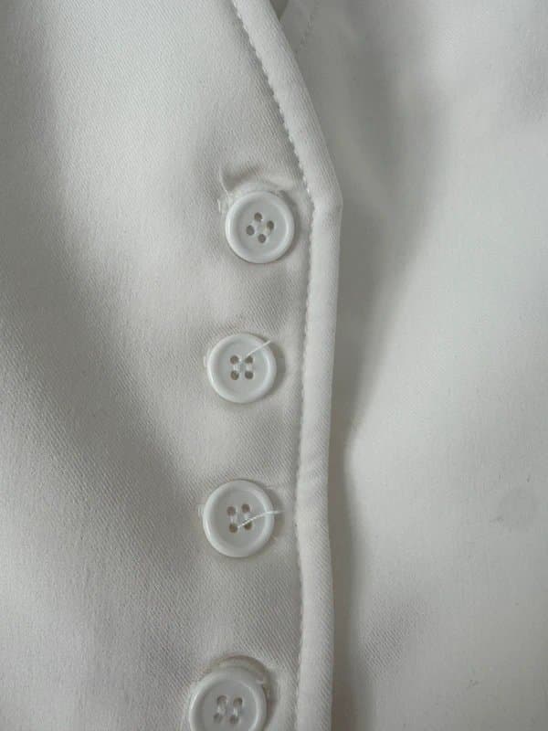 ASOS Design ASOS design white waistcoat size 8