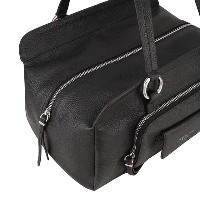 Dents Dents Women's Haworth Leather Shoulder Bag in Black - 3