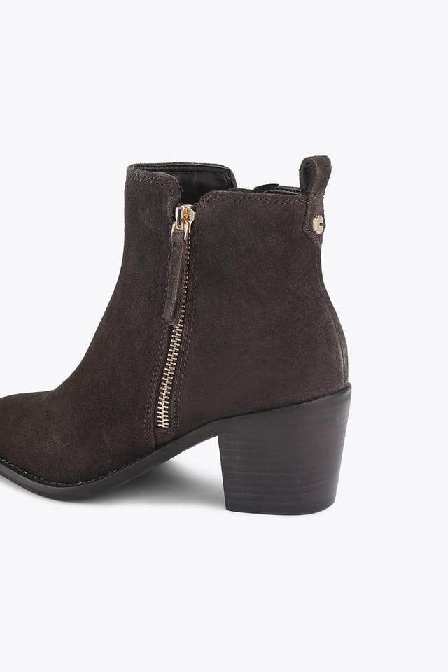 Carvela Carvela Women's 'Secil' Suede Boots in Dark Grey - 3