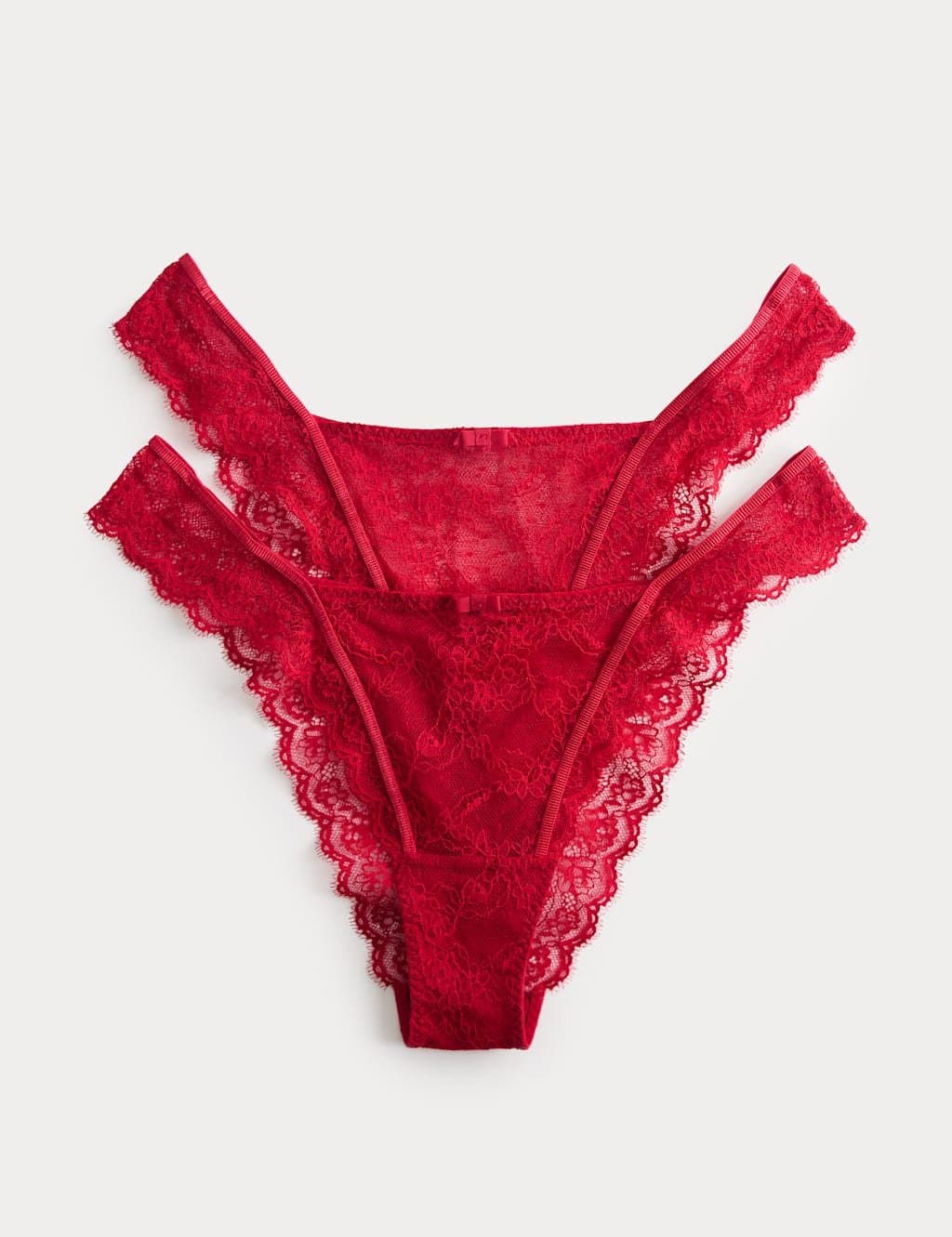 Marks & Spencer M&S Ida Lace Miami Knickers in Red