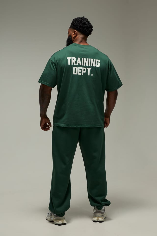 Training Dept. Training Dept. Men's Training Dept Oversized T-shirt in Green - 2