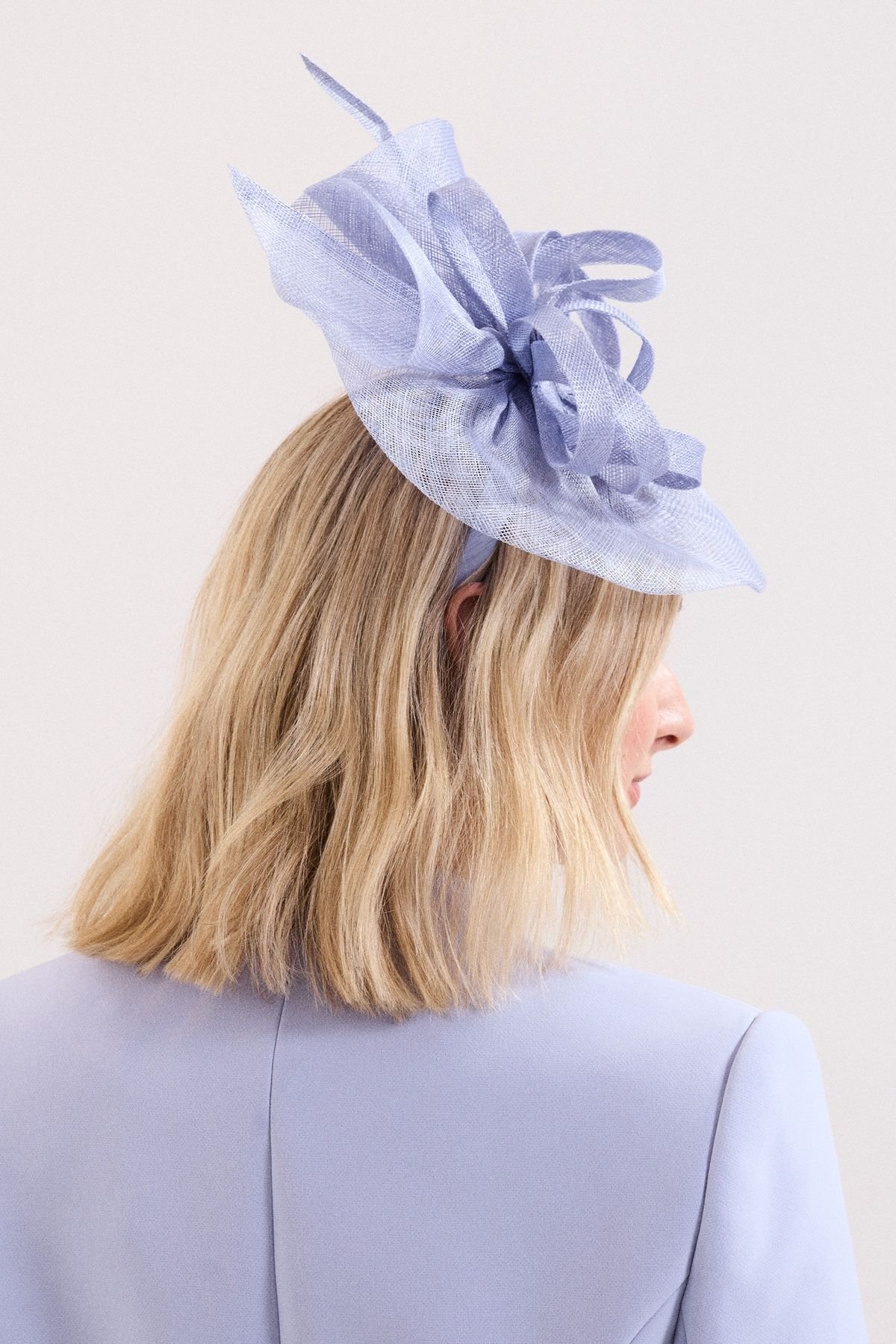 Phase Eight Phase Eight Women's Freeform Fascinator in Baby Blue - 3