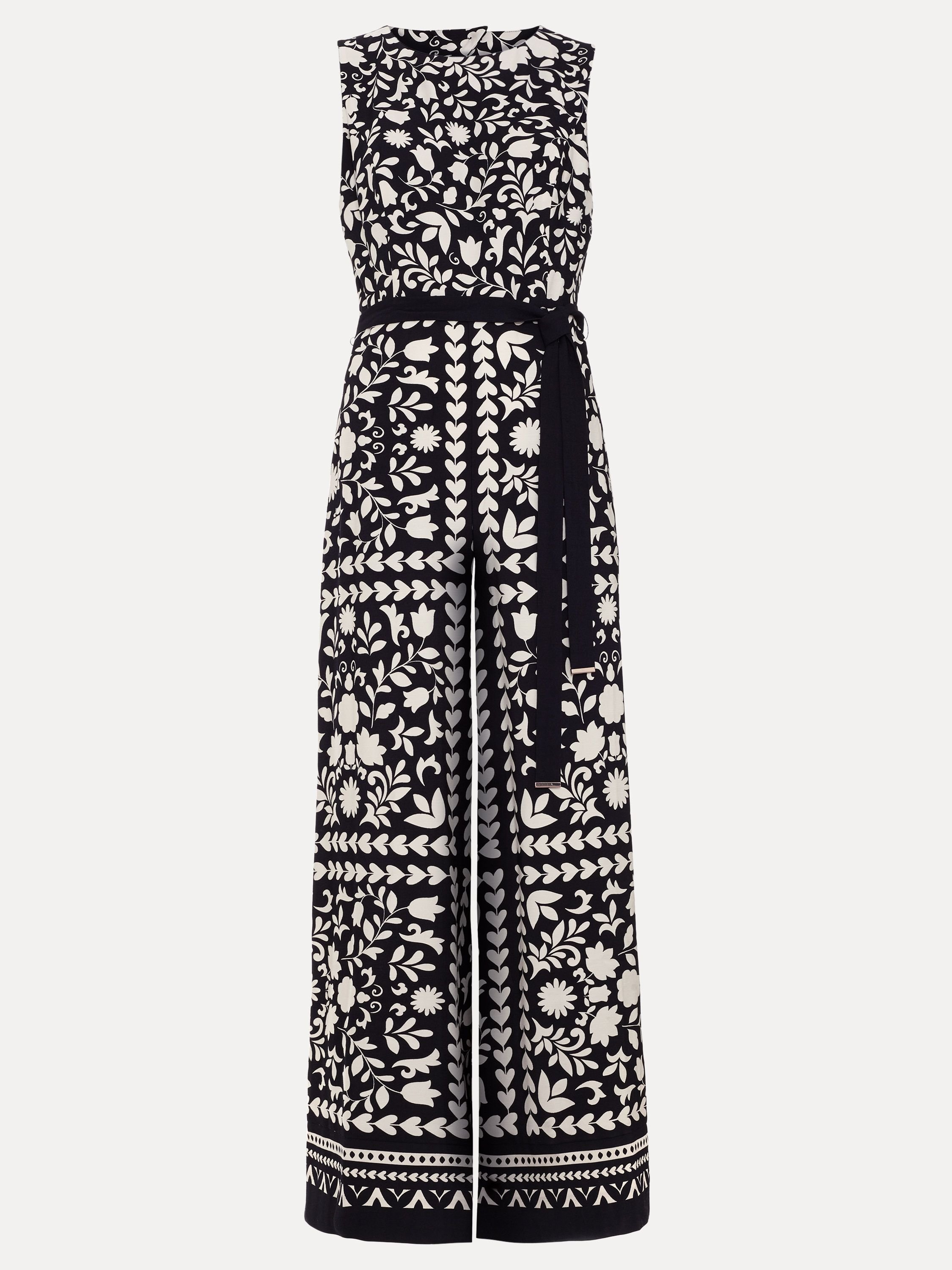 Phase Eight Phase Eight Women's Cyra Printed Jumpsuit in Black - 2