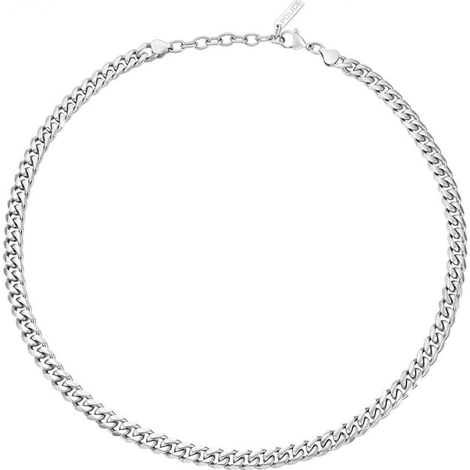 Police Police Men's PEAGN0011301 Necklace in Silver