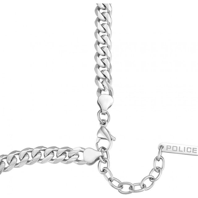 Police Police Men's PEAGN0011301 Necklace in Silver - 2