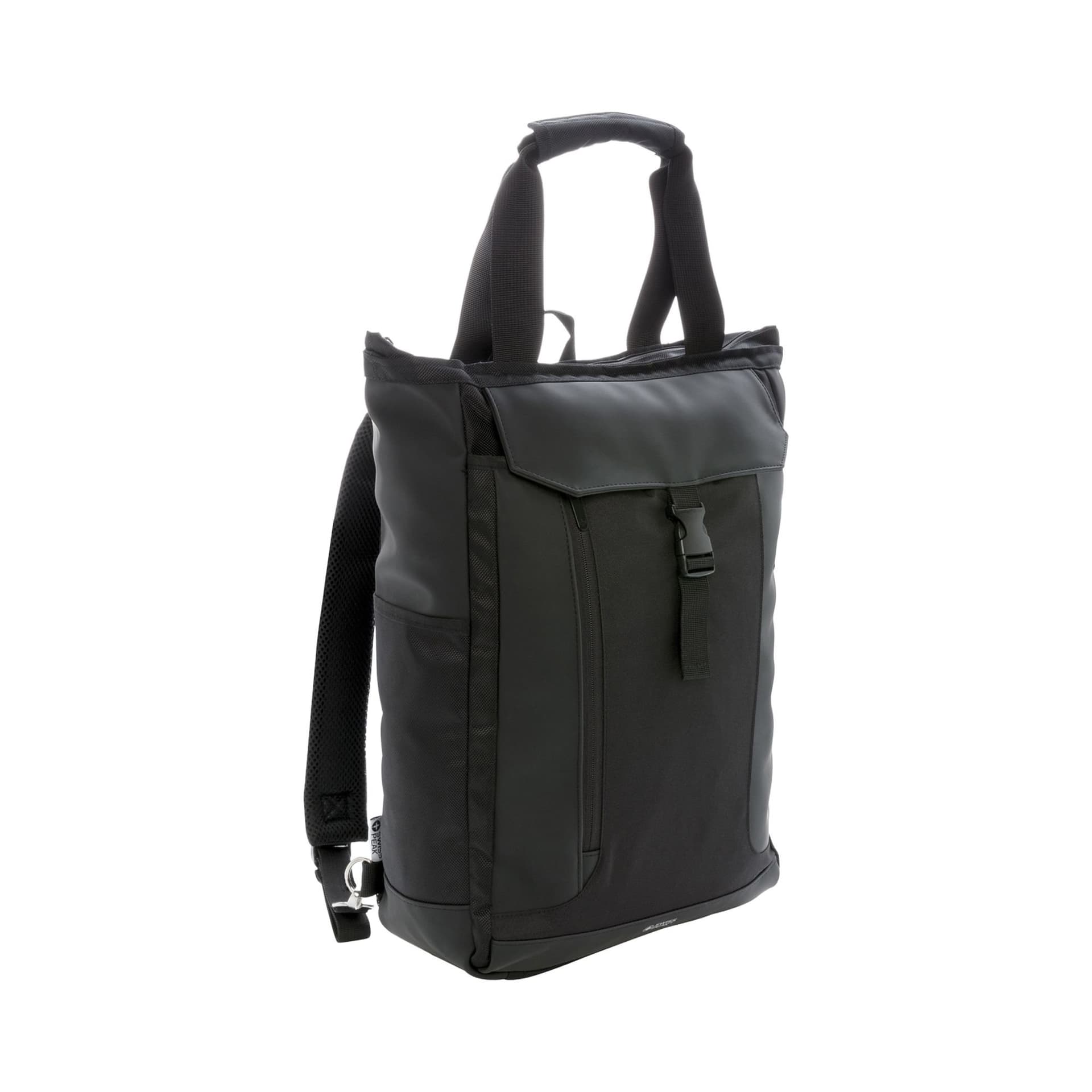 Swiss Peak Swiss Peak Men's RFID Laptop Bag in Black