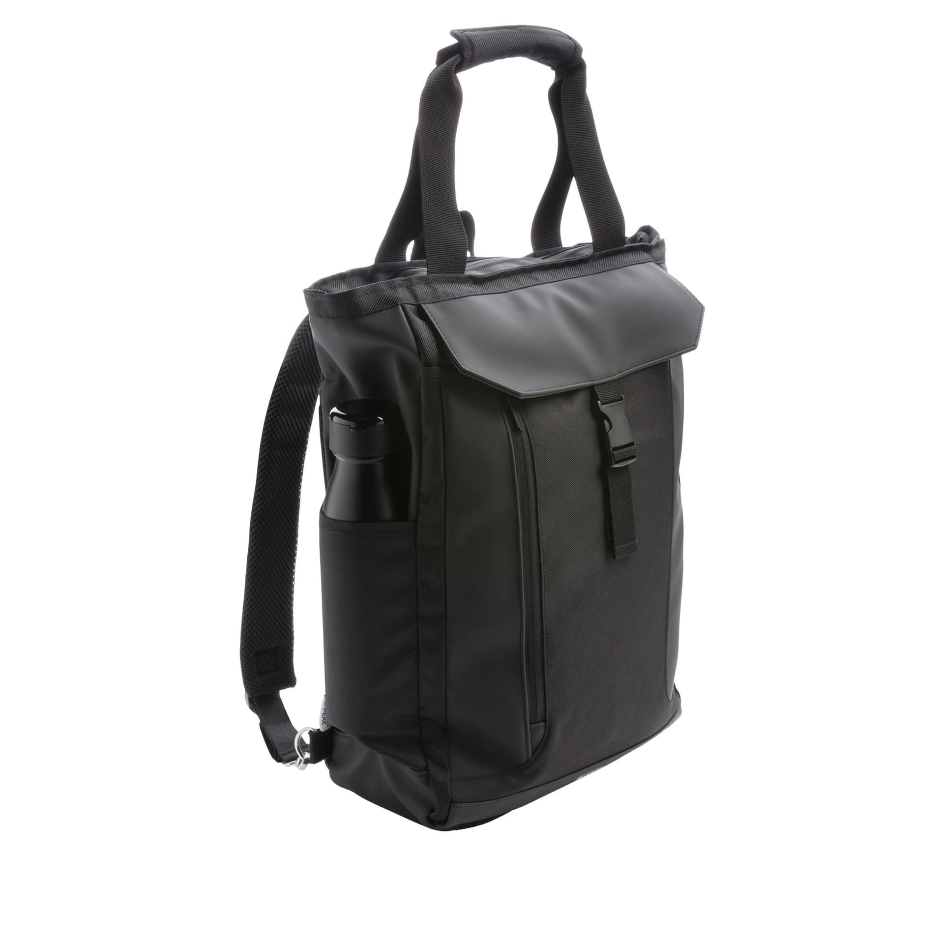 Swiss Peak Swiss Peak Men's RFID Laptop Bag in Black - 4