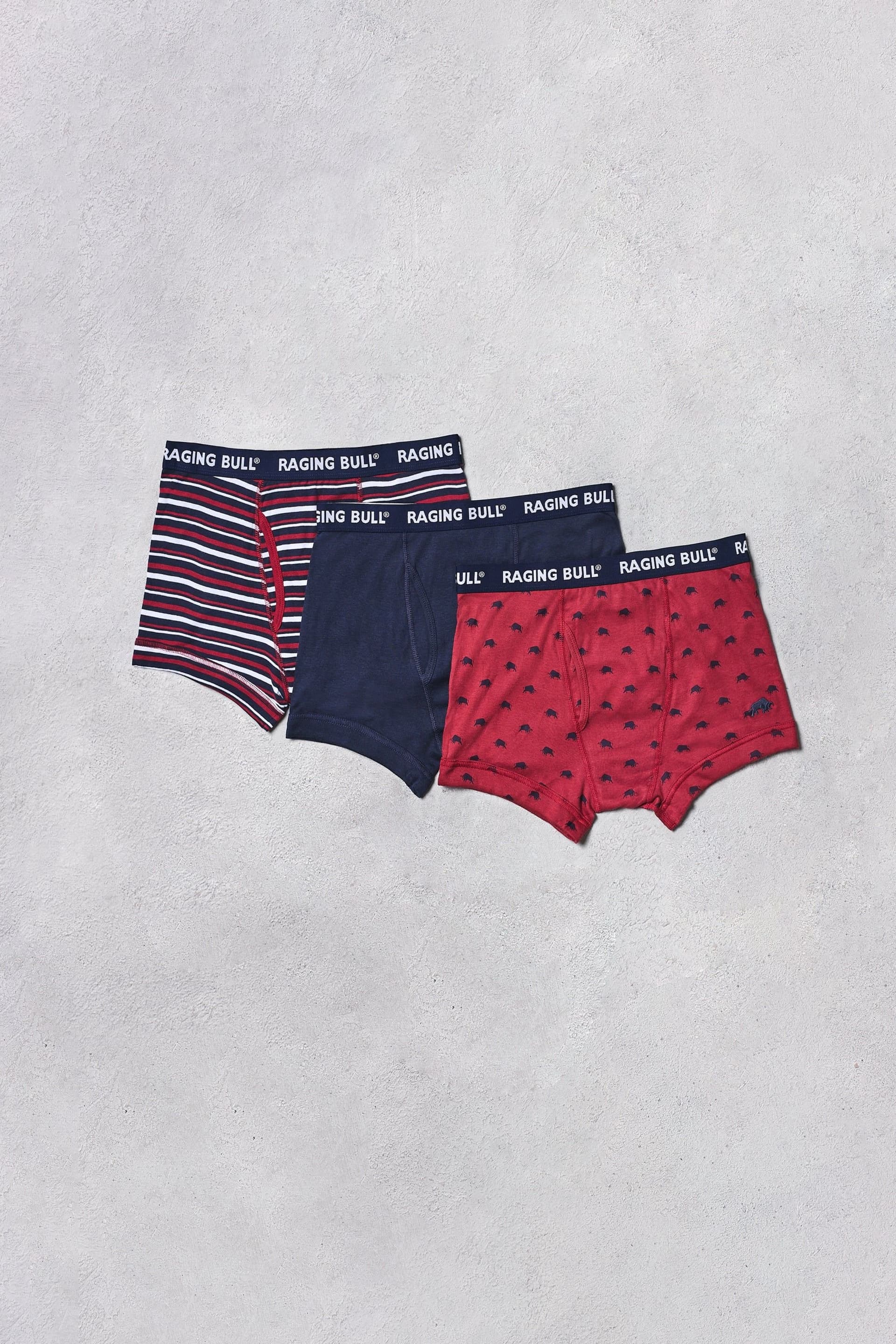 raging bull Raging Bull Men's 3 Pack Boxers in Navy