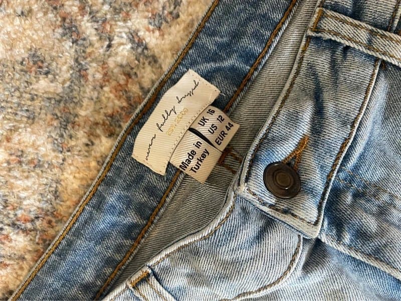 Never Fully Dressed Never Fully Dressed cropped jeans