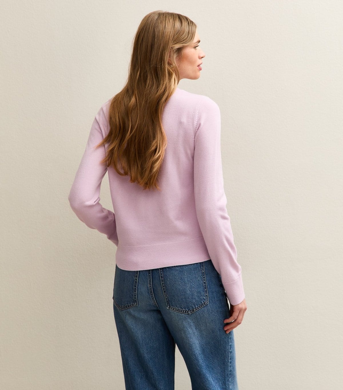 New Look Women's Lilac Crew Neck Jumper New Look - 4