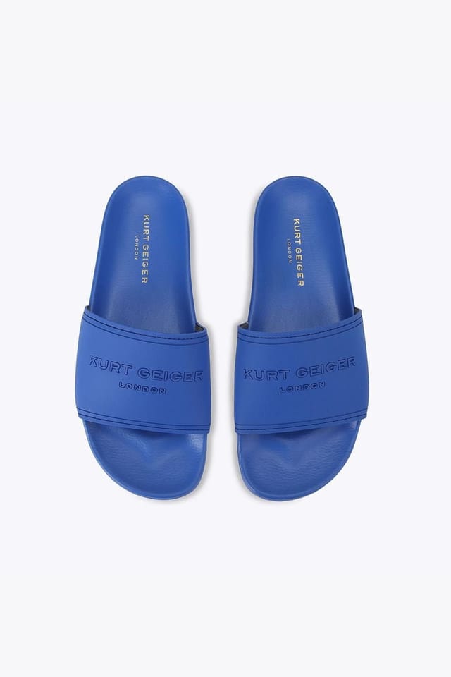 KG Kurt Geiger KG Kurt Geiger Men's 'Slider' Sandals in Blue - 2
