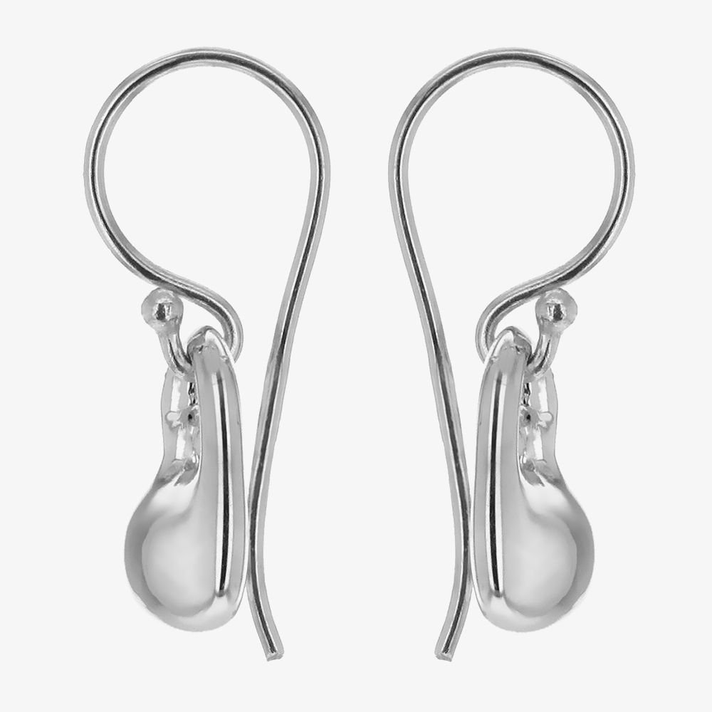 T.H.Baker T.H.Baker Women's Sterling Silver Open Heart Dropper Earrings 8.54.1959 - 2