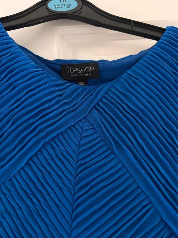 Topshop Topshop beautiful Royal Azure blue occasion dress