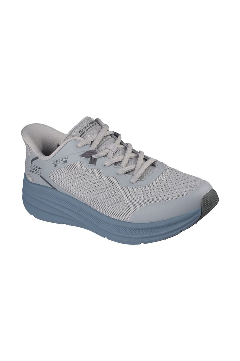 Skechers Skechers Men's BOBS SKILLZ Slip-Ins Lace Up Sneaker Grey - 1