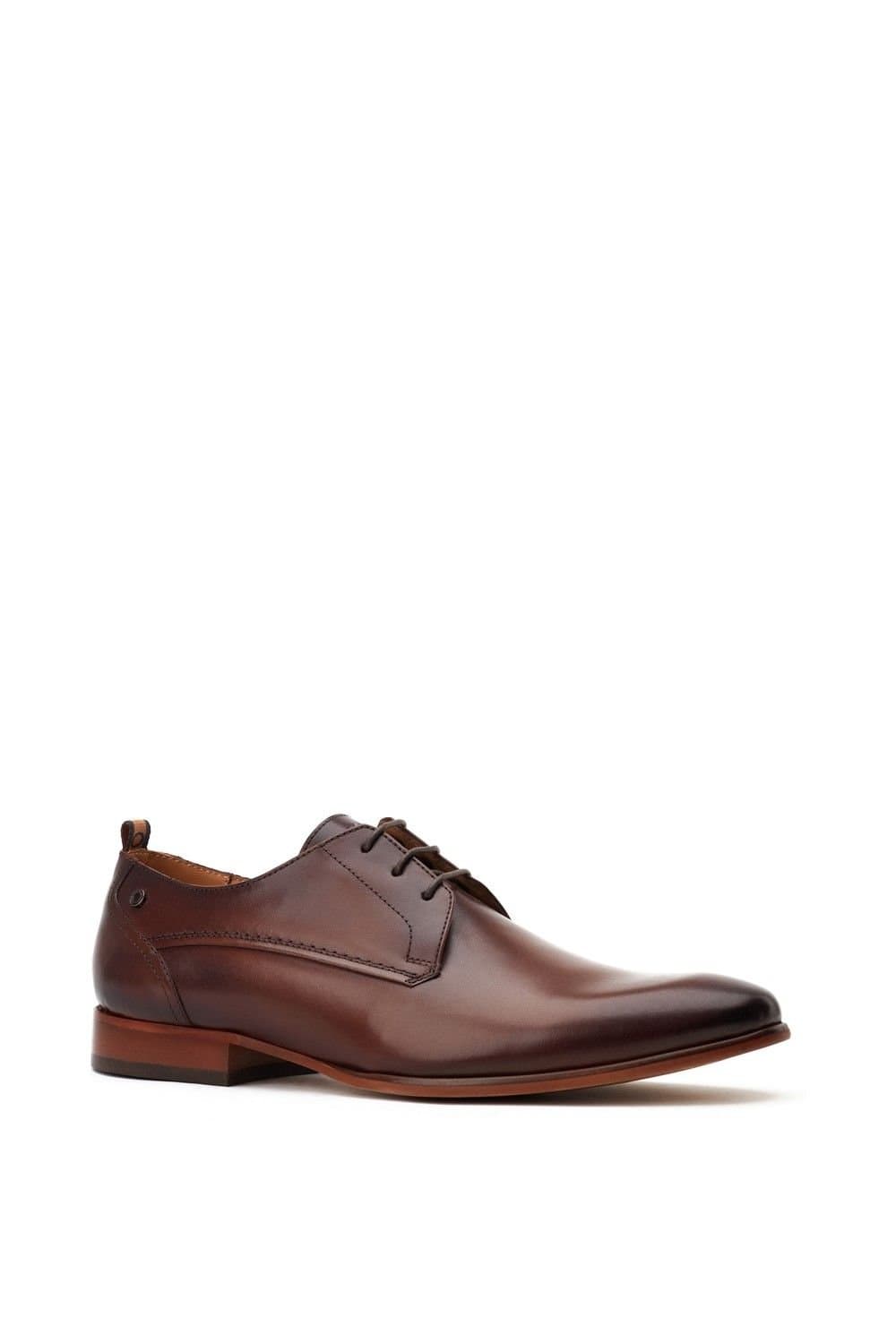 Base London Base London Men's Gambino Excel Derby Shoe in Dark Brown