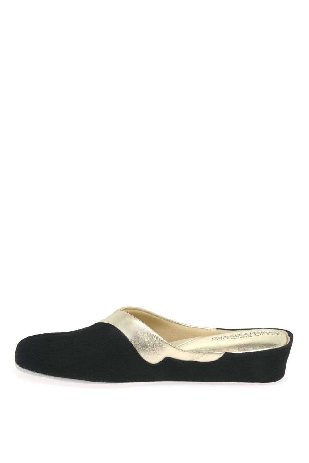 Charles Clinkard Charles Clinkard Women's 'Messina' Slipper in Black - 4